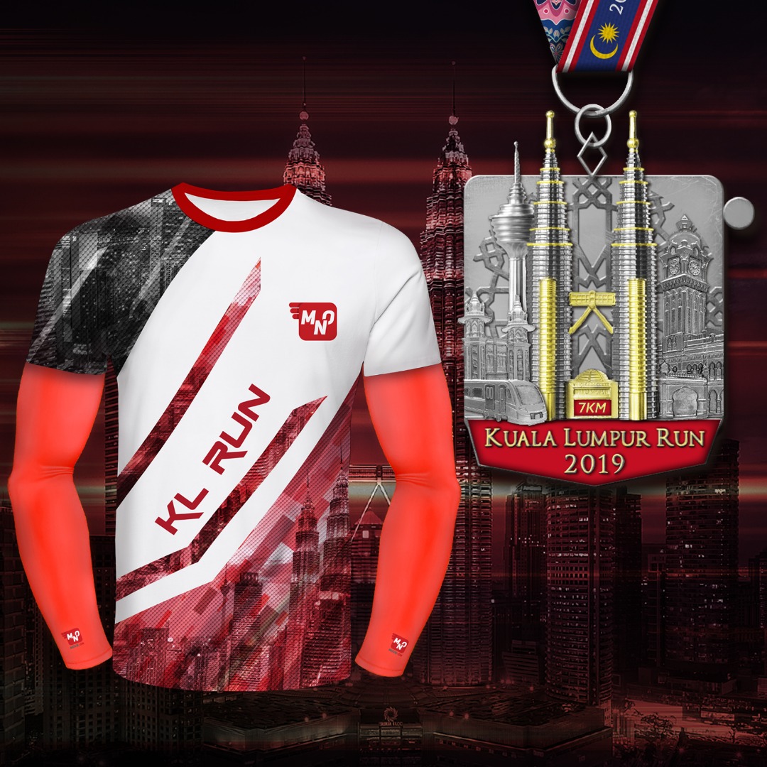 moveon kl run shirt&medal